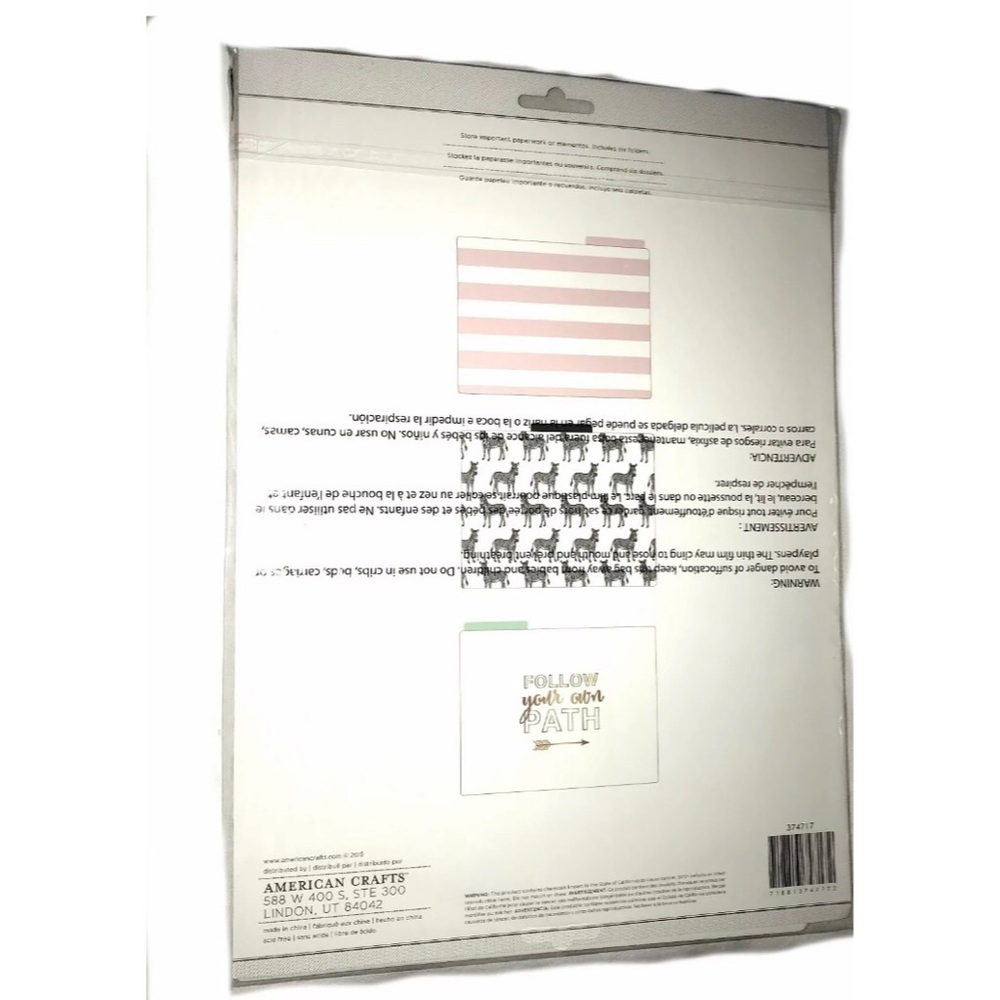 6 Count Decorative File Folders - Picture 3 of 3